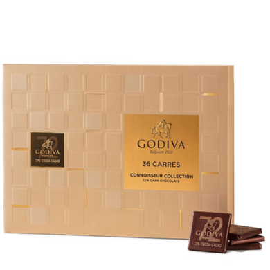 Dark_Chocolates_Godiva_Carrés_72%,_36_Pieces_Box